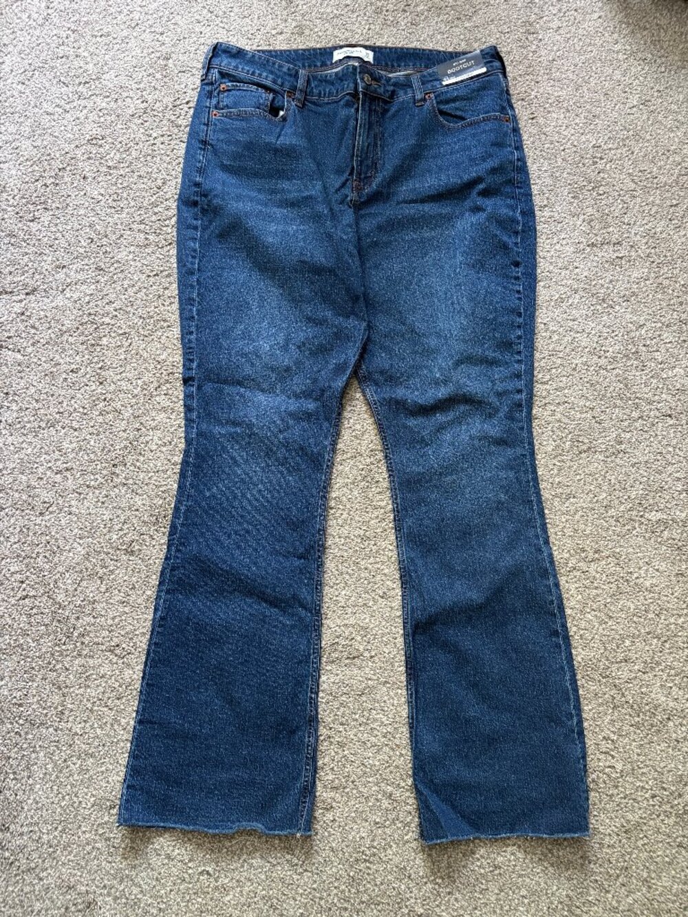 Abercrombie Mid Rise Bootcut Jeans